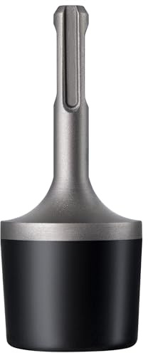 Firecore Outil de vibrateur de radiateur, marteau vibrant en caoutchouc pour marteau perforateur rotatif SDS Plus, rinçage des eaux usées, dépôt d'accumulation de magnétite de boue vibrante pour