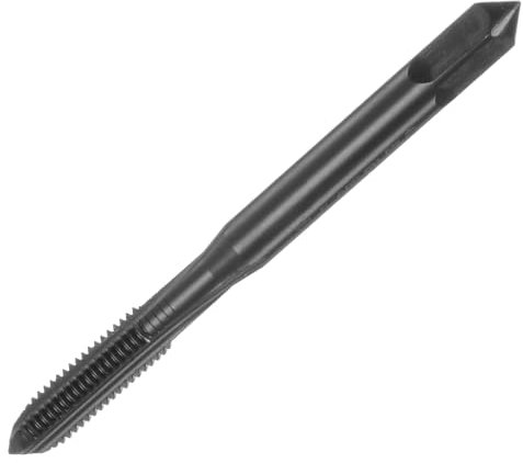 sourcing map Metric Thread Tap M5 x 0.8 H2 Nitride Coated Straight Flute Screw Thread Milling Machine Taps Threading Tapping Repair Tool