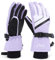 Caracaleap Skihandschuhe Männer Frauen Schnee Handschuhe Winddicht Winter Wasserdicht Lila M