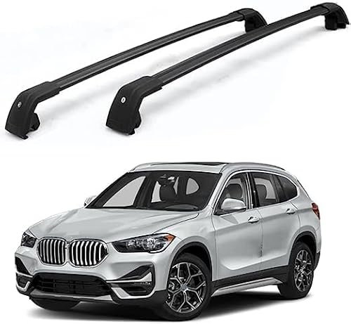 Dachreling Rack,Für BMW X1 F48 2016-2020,Dachträger-Querstangen Anti-Rost Dachgepäckträger Zubehör