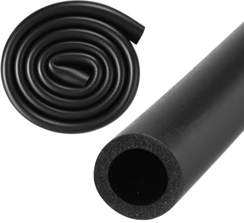 M METERXITY Pipe Insulation Tube, 20mm 7/9 ID 30mm OD 3.3Ft 1m Length, Soft Flexible Tubing for Handle Grip Support/Guitar Stand/Roof Racks [Black]