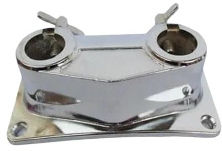 Amagogo Abrazadera para Soporte de platillo Tom, Soporte para Bombo, Soporte para Montaje de Tom para batería