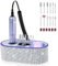 DEDNMSCA Electric Nail File with Electric Nail File: Professional Nail Drill Set Electric 40,000 RPM with 12 Acrylic Drills Removes Gel Polish and Ma