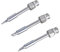 uikios 3Pcs 510.0 Interfaces USB Soldering Iron Tip USB Solder Tip Soldering Tip Set USB Soldering Iron Head Soldering Iron Tip