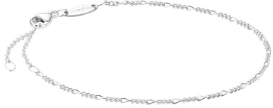 Thomas Sabo Charm-Armband Figaro-Design Recyceltes 925 Silber A2207-001-21-L19V