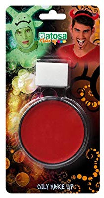 ATOSA maquillaje cera pintura facial color rojo