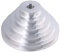 18mm Bohrung 54mm-150mm Außendurchmesser Aluminium 5 Schlitz A Typ V-förmige Pagode Riemenscheibe 5 Schritt Riemenscheibe Gürtel 12,7 mm Gurtbreite