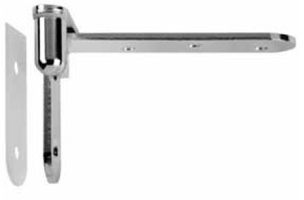 Coppia Cerniera a bilico per porta interna CAB SFS intec - Ottone