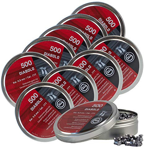 GECO MEGAPACK - RWS Diabolos - Kal. 4,5 mm - 0,45g - 5000 Stck.