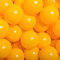 MEOWBABY 500 ∅ 7Cm Balles pour Piscine À Balles Bébé Adapté aux Enfants Plastiques Boule pour Bebe Parc Jouets pour Les Tout-Petits Fabriqué en UE Colorées Jaune