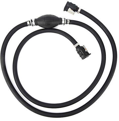 Aussenborder Tankanschluss,Boot Kraftstoffschlauch,Marine Johnson 3/8 Zoll Bootsmotor Kraftstoffleitung Schlauch Kraftstoffpumpe Line Assembly Primer Bulb Connector