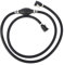 Aussenborder Tankanschluss,Boot Kraftstoffschlauch,Marine Johnson 3/8 Zoll Bootsmotor Kraftstoffleitung Schlauch Kraftstoffpumpe Line Assembly Primer Bulb Connector