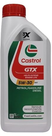 Olio Motor 5w30 Benzin Diesel Castrol GTX 5W-30 RN 17 Conf. 6x1 lt