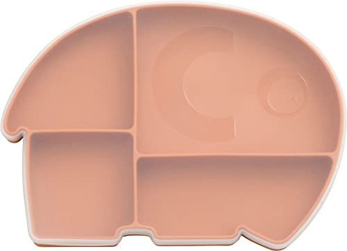 Sebra - Silikon Teller mit Deckel - Fanto - toasted orange