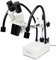 AmScope - 20X Compact Fixed-Lens Stereo Boom-Arm Microscope with Dual Gooseneck LED Lights - SE420-2L