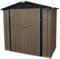 6x4 FT New Metal Garden Shed Garden Storage Outdoor Metal Utility Tool Storage box for Tools (4X6')