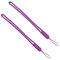 Viola 2 PZ Regolabile Colorato Silicone Cinghia Da Polso Cordino Impermeabile per Telefono Cellulare, USB Flash Drive, Mp3, Mp4, Mini Fotocamera