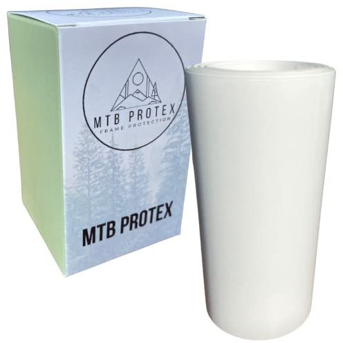 Nastro di protezione per telaio della bicicletta, 100 mm, adesivo per elicottero, progettato e realizzato appositamente per proteggere la tua moto da pietre, graffi e danni alla ghiaia (100 mmx2 m)