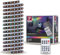 Paulmann 78888 LED Stripe Dynamic Set Rainbow RGB IP20 12 V DC, Dimmbar Lichtband, Kunststoff, Weiß, incl. 1 x 10, 5 Watt
