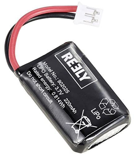 Reely Modellbau-Akkupack (LiPo) 3.7 V 220 mAh Zellen-Zahl: 1 Flachstecker