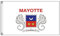 Stormflag Drapeau Mayotte 90x150cm Drapeau mahorais 3x5ft Polyester 90g avec œillets et Double couture
