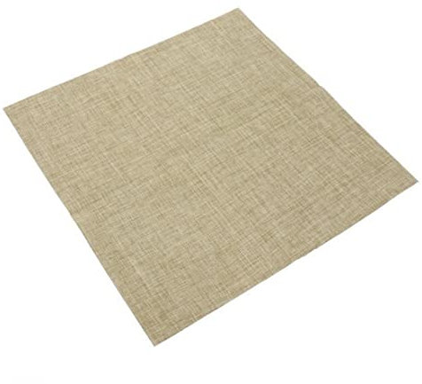 ABNUM 10 Stück Stoffservietten Tücher Esstisch quadratisch 30 x 30 cm Leinentaschentuch für Restaurants Hochzeit Home Party Decor