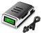CITYORK Battery Charger for AA AAA Rechargeable Batteries 4-slot LCD Display Battery Charger With Charging Cable-Faster Charging (Black)