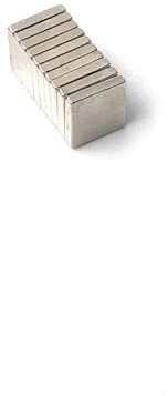 Magnete für Magnettafel 12x7x2 mm 50 Stück extra Starke Neodym Magneten Rechteckig Magnet fuer Kühlschrank,Whiteboard,Pinnwand extreme stark kleine Magnetplättchen eckig Flach Silber Magnetplatten