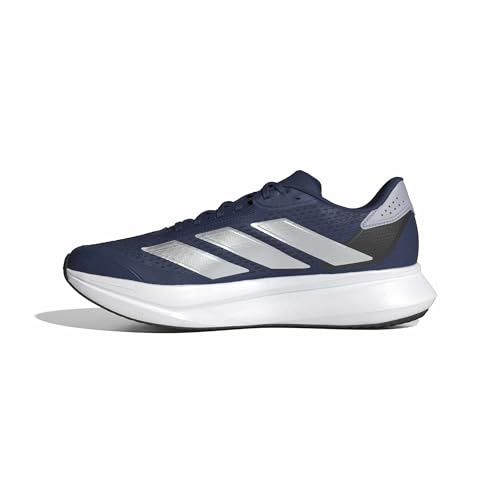 adidas Homme Duramo SL 2 Running Shoes, Dark Blue/Silver Metallic/Halo Silver, 40 EU