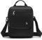 OIWAS Umhängetasche Herren Groß, Herrenhandtasche Schultertasche Messenger Bag, Wasserdicht Handytasche Männer Schwarz