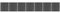 Sufrk Zaunelement Set WPC 1218x186 cm Sichtschutzzaun Garden Fence Sichtschutz Zaunelemente Sichtschutz Zaun Schwarz