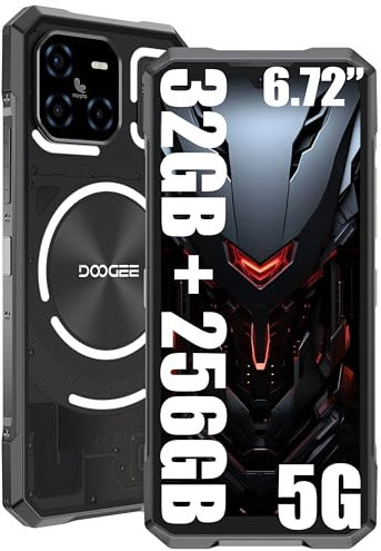 DOOGEE Blade GT 5G Rugged Smartphone 2025, 32GB+256GB MTK Dimensity 7050 Android 14 Telefono Robusto, 48MP+20MP, 5500mAh 18W, 6.72 FHD+ 120Hz Cellulari Resistente IP68, 4G&5G,NFC,OTG,GPS, WIFI6
