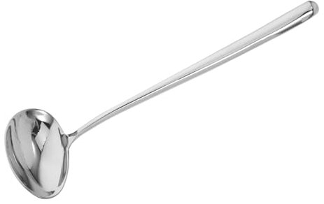 HEALLILY Louche à Sauce Acier Inoxydable Avec Bec Verseur Et Manche Pour Cuisine Ustensile De Service Pour Soupes Et Gravies à Domicile Ou Restaurant