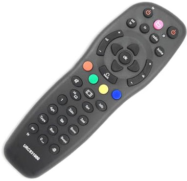 Mando a distancia ergonómico para cajas de satélite, decoración STV, garantiza comodidad durante un uso prolongado y fácil almacenamiento