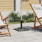 Pied de parasol en fonte Vert 44 x 44 x 31 cm