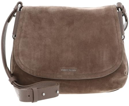 Coccinelle Leder Umhängetasche Rebekka Handbag Grained Leather Greenery/Greene mint