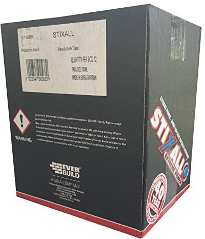 Everbuild Stixall Extreme Power Adhesive White 300ml (Box of 12)