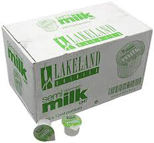 Lakeland Dairies Semi-Skimmed Milk Pots, 5760 ml, 480 Count
