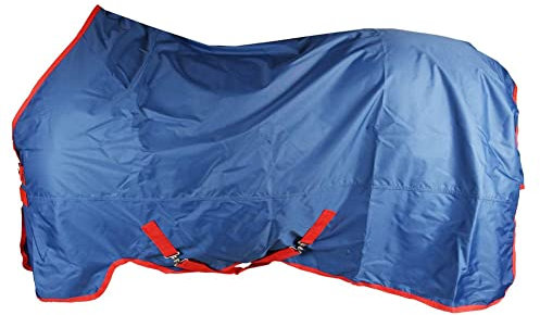 Horseware Mio Medium Turnout Rug 6ft3 Dark Blue/Red