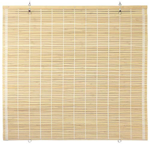 Oriental Furniture Bambus-Fenster-Sonnenschirm, schnurlos, 61 cm breit