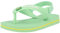 Havaianas Unisex Baby Brasil Logo II Flipflop, Hydro Green, 22 EU