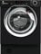 Hoover 8kg 1400rpm Integrated Washing Machine - Black with chrome door