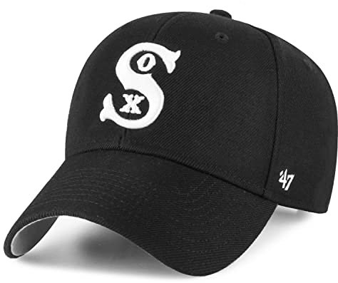 '47 Brand Adjustable Cap - Retro Chicago White Sox schwarz