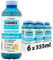 Oshee Vitamin Wasser Magnesium Zitronen-Orangengeschmack 555 ml (6 Stück)
