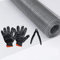 Rodent Mesh, Galvanized Wire Metal Mesh Hardware Cloth Welded Roll for Vegetables Garden, Easy to Cut and Make Straight, Never Rust (6Mx40cm)