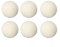 Bolas de Secadora de 6 Uds, Bolas de Secadora de Lana Betty Reutilizables para Reducir la Electricidad Estática de Alta Densidad para Secadora (5cm)