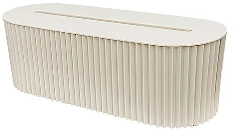 Kabel Organizer Box, Kabel Tidy Box Plastikkabel Management Box großer Speicherkabeldraht Organizer Box für Home Office Supplies 33 * 13 * 11 cm