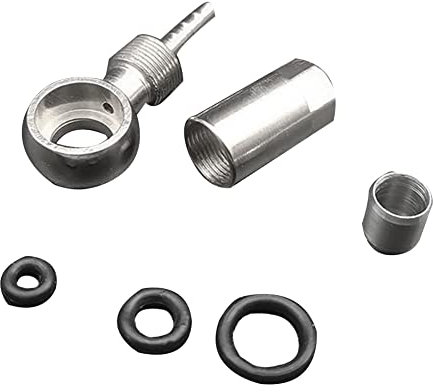 Waiecnksa Bicycle Cable End Set Hose Banjo Connector for Level RED ETAP S900 with Olives& Sealing Ring& Needle