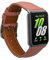 kwmobile Armband kompatibel mit Samsung Galaxy Fit 3 - Echtleder Fitnesstracker Sportarmband Band