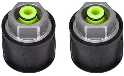 Tiardey 2pcs High Pressure Quick-Fitting for Gun and Power Washer Hose Connector Adapters